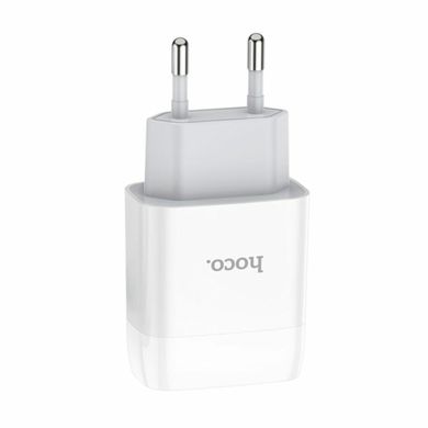 Мережевий зарядний пристрій HOCO C72A Glorious single port charger White