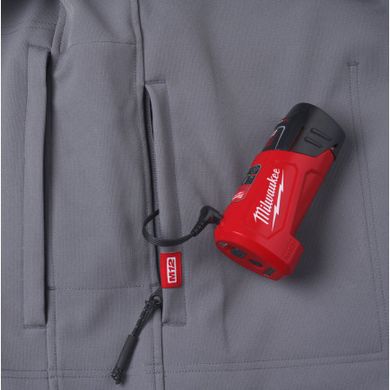 Куртка з підігрівом розмір "L" M12 HJGREY5-0 MILWAUKEE (без з/п та акумулятора)