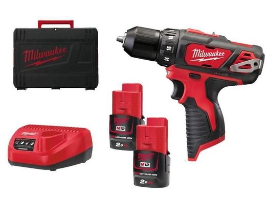 Дриль-шурупокрут акумуляторний MILWAUKEE, M12 BDD-202C