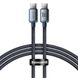 Кабель Baseus Crystal Shine Series Fast Charging Data Cable Type-C to Type-C 100W 2m Black