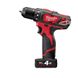 Дриль-шурупокрут акумуляторний MILWAUKEE, M12 BDD-202C