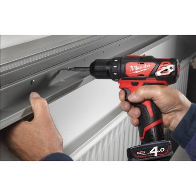 Дриль-шурупокрут акумуляторний MILWAUKEE, M12 BDD-0