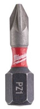 Біта SHOCKWAVE MILWAUKEE, PZ1, 25мм, (2шт)