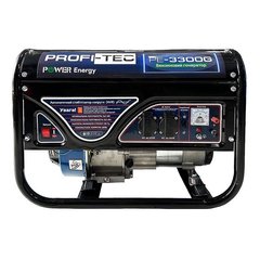 Генератор бензиновий PROFI-TEC PE-3300G (3.3 кВт, ручний стартер)