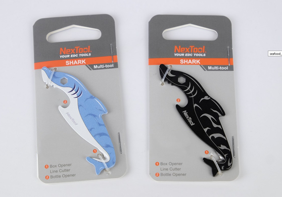 Міні-Мультитул NexTool EDC box cutter Shark KT5521Black