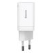 Мережевий зарядний пристрій Baseus Super Si Pro Quick Charger C+U 30W EU White