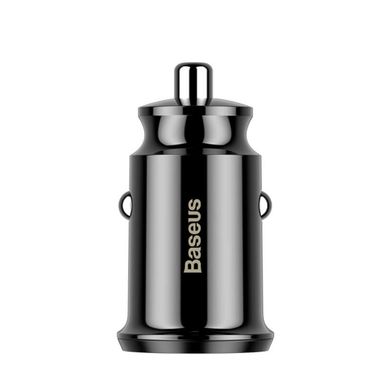 Автомобільний зарядний пристрій Baseus Grain Car Charger 3.1A Black