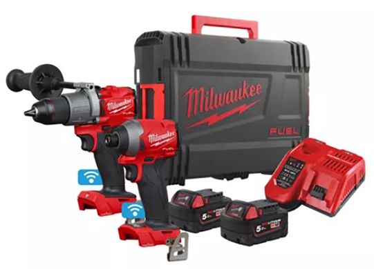 Набір інструмента акумуляторного MILWAUKEE, M18ONEPP2A2-502X