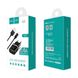 Мережевий зарядний пристрій HOCO C12 Smart dual USB (Micro cable)charger set Black