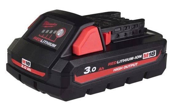 Акумулятор HIGH OUTPUT™ MILWAUKEE, M18 HB3 (3Aг)