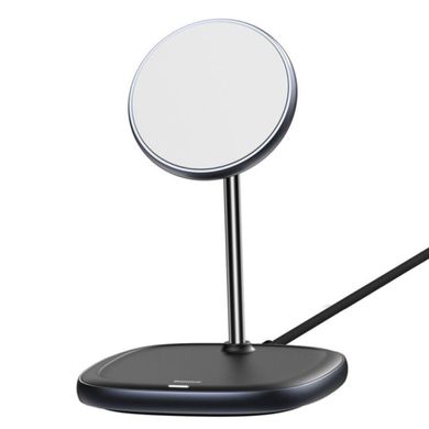 БЗП Baseus Swan Magnetic Desktop Bracket Wireless Charger(suit for IP12) Black