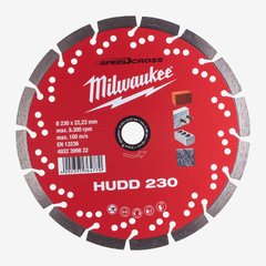 Диск алмазний Speedcross MILWAUKEE HUDD 230, Ø230мм (4932399822)