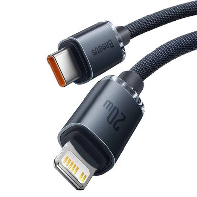 Кабель Baseus Crystal Shine Series Fast Charging Data Cable Type-C to iP 20W 1.2m Black