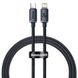 Кабель Baseus Crystal Shine Series Fast Charging Data Cable Type-C to iP 20W 1.2m Black