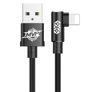 Кабель Baseus MVP Elbow Type Cable USB For IP 2A 1m Black