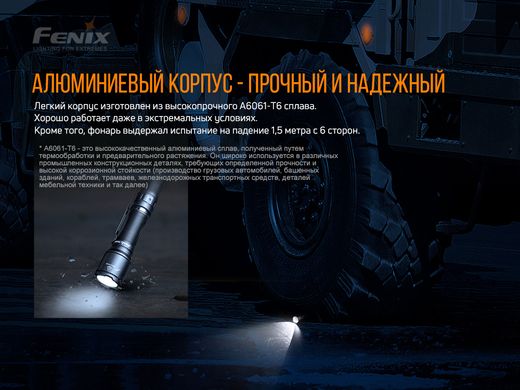 Ліхтар ручний Fenix TK06