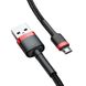 Кабель Baseus Cafule Cable USB For Micro 2.4A 1m Red+Black