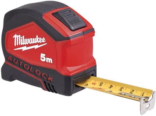 Рулетка метрична AUTOLOCK MILWAUKEE, 5м (25мм)