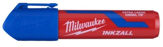 Маркер для будмайданчика InkZAll MILWAUKEE, великий (XL), синій