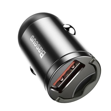 Автомобільний зарядний пристрій Baseus Tiny Star Mini Quick Charge Car Charger USB Port 30W Gray