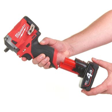 Гайкокрут акумуляторний 3/8" MILWAUKEE, M12 FUEL, 339 Нм, FIW38-422X