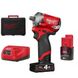 Гайкокрут акумуляторний 3/8" MILWAUKEE, M12 FUEL, 339 Нм, FIW38-422X