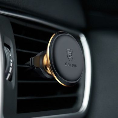 Тримач для мобiльного Baseus Magnetic Air Vent Car Mount Holder Gold