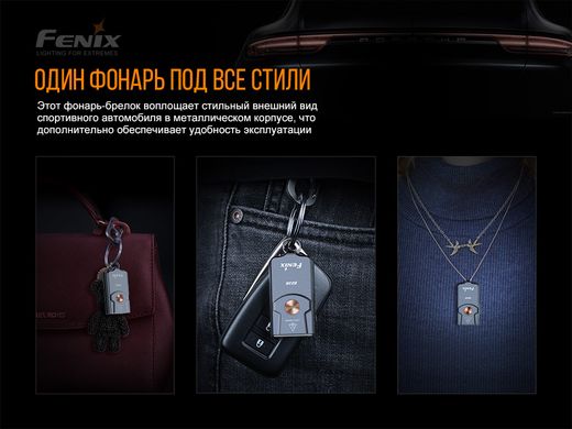 Ліхтар наключний Fenix E03R V2.0